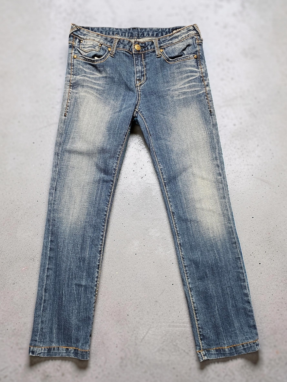 REROCK FOR EXPRESS Straight Legged Jeans. Size 10/29inseam.
